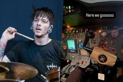 Famous Drummer’s Haunting Final Post From Cockpit Just HOURS Before Fatal Jet Crash!